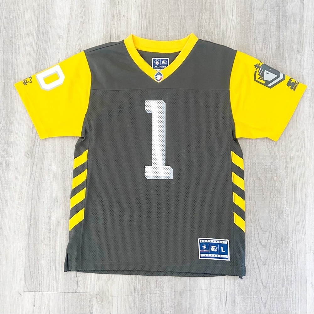 San Diego Fleet Boys Jersey #1 Starter Alliance Size Large youth 12-14